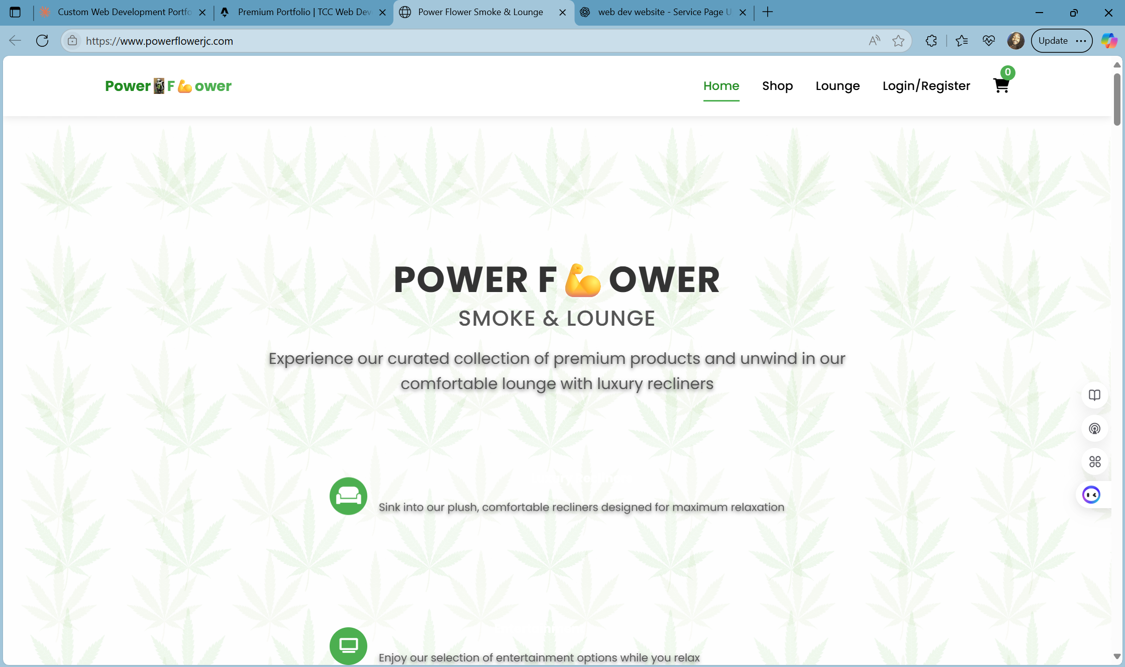 PowerFlowerJC Homepage